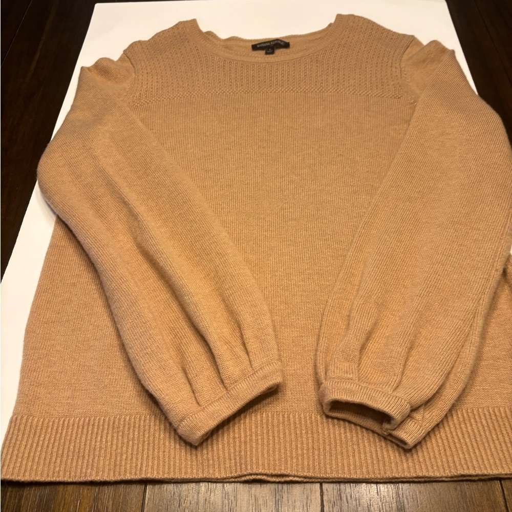 Banana Republic Camel Scoop Neck Sweater